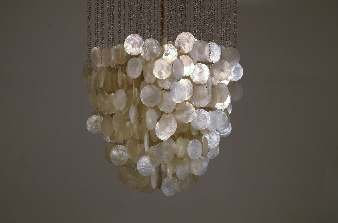 Verner Panton chandelier, Denmark 1964.