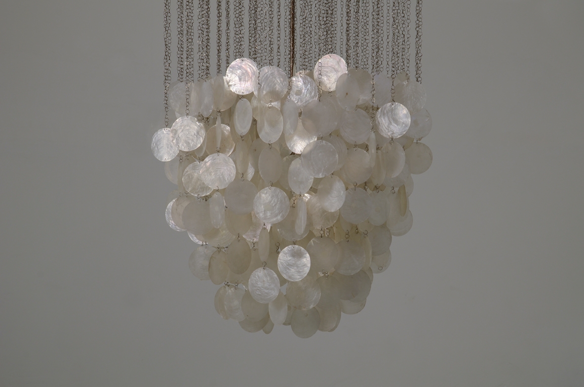 Verner Panton chandelier, Denmark 1964.
