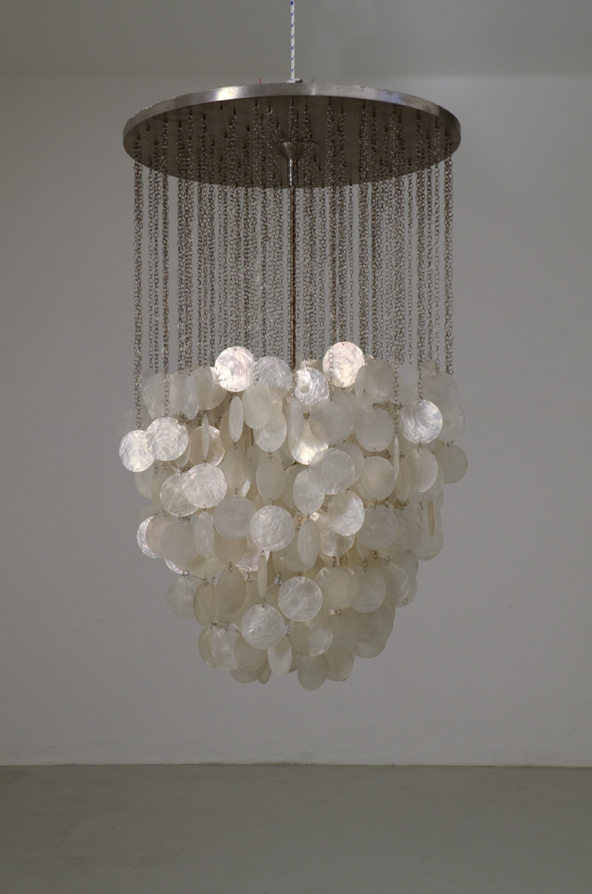 Verner Panton chandelier, Denmark 1964.