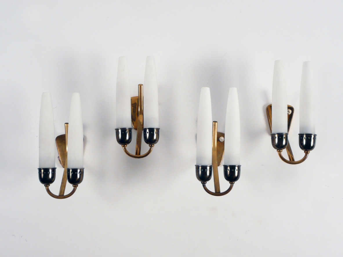 applique illuminazione vintage lampada stilnovo
