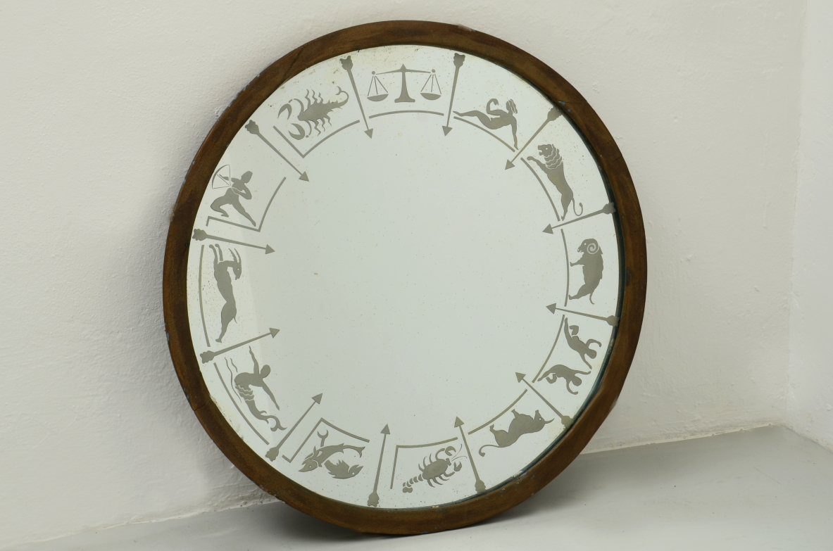 mirror frame zodiac gio ponti