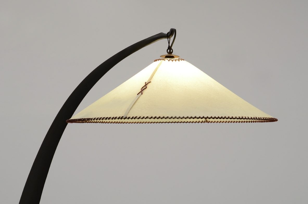 J. T. Kalmar, standing lamp. Prod.GMBH. Vienna, 1950's.