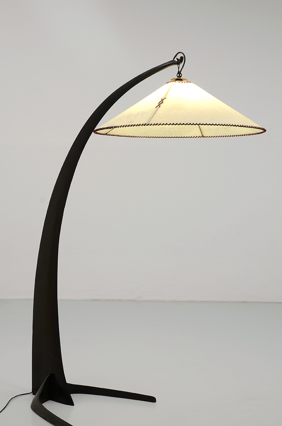 J. T. Kalmar, standing lamp. Prod.GMBH. Vienna, 1950's.