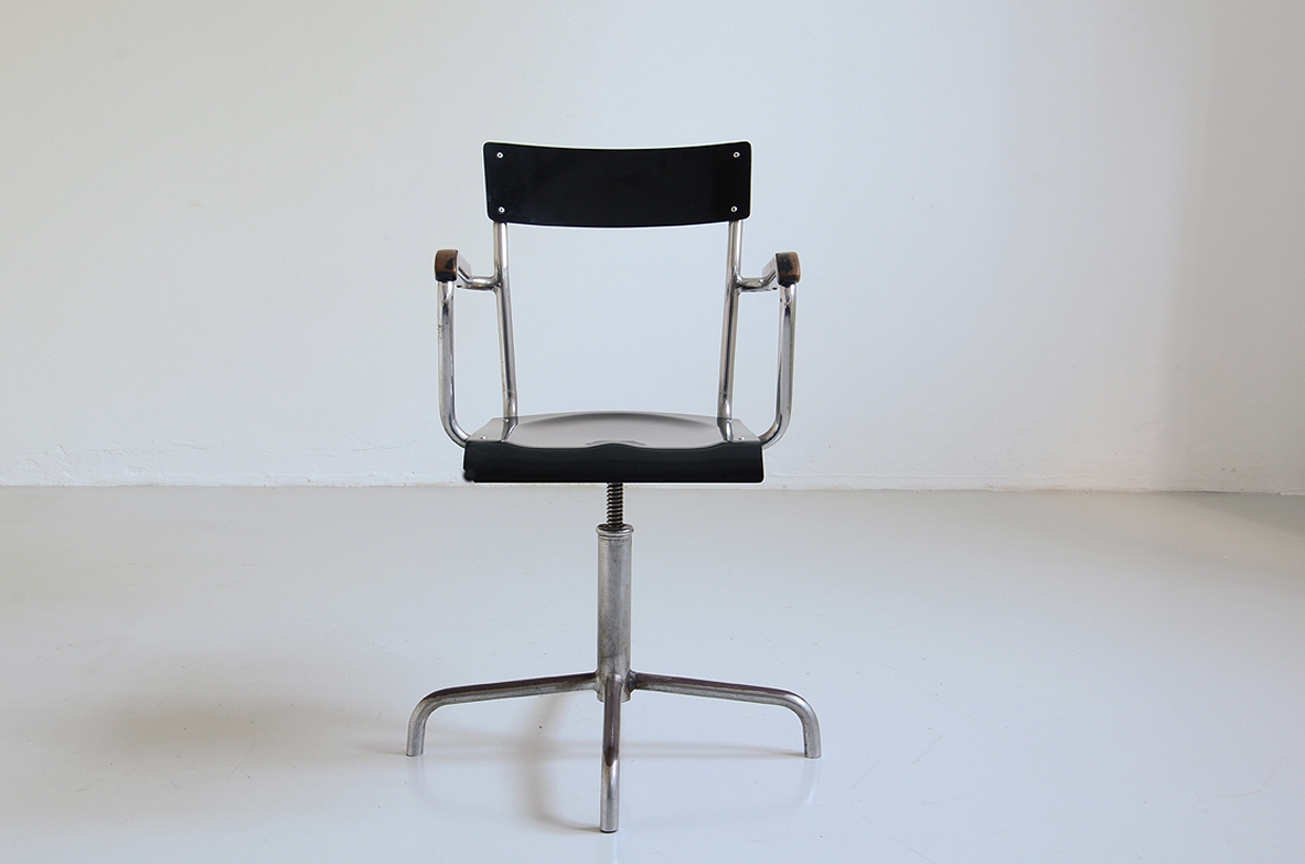 Sedia vintage girevole