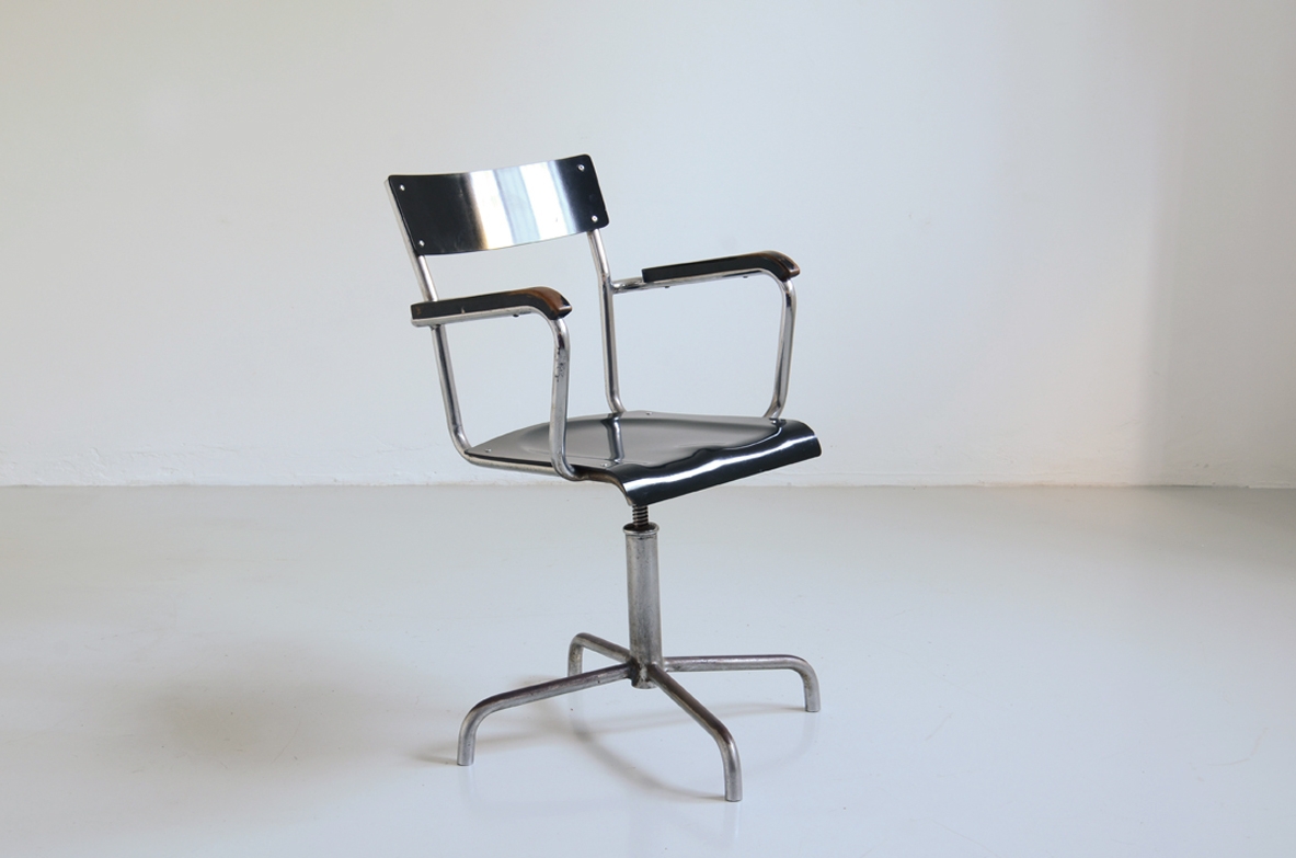 Sedia vintage girevole