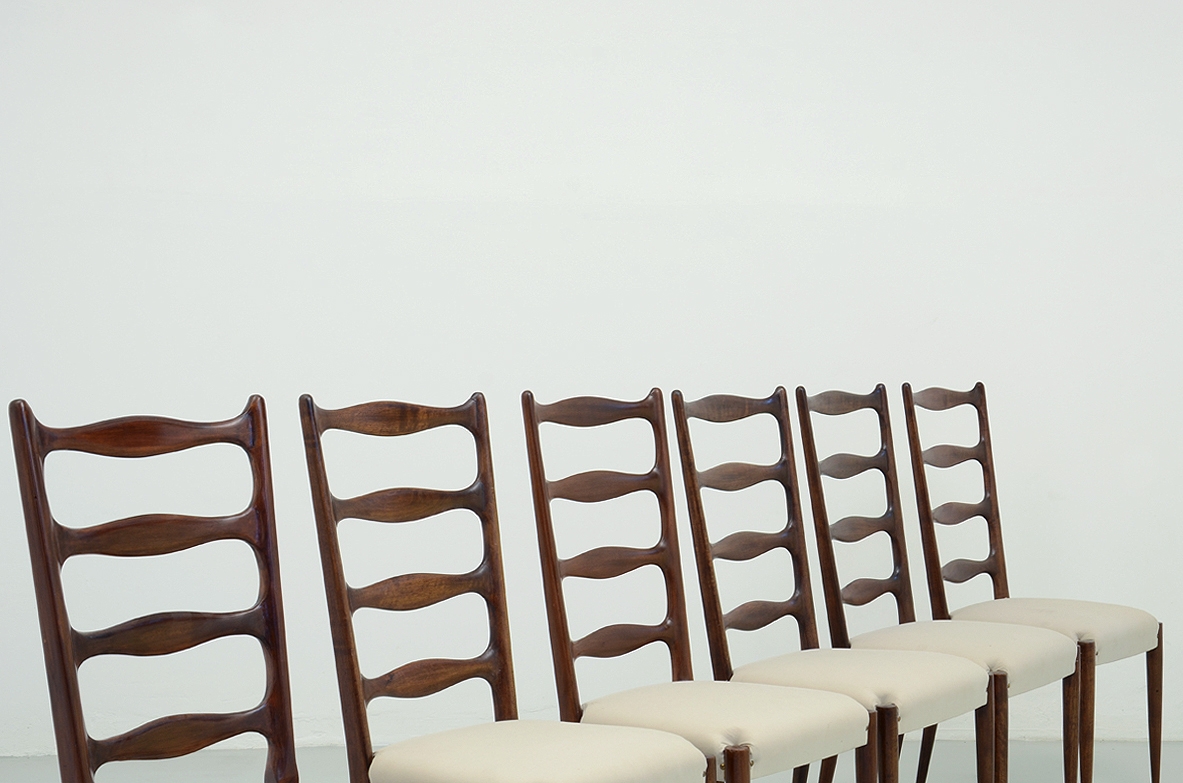 Paolo Buffa mid-century vintage chairs
