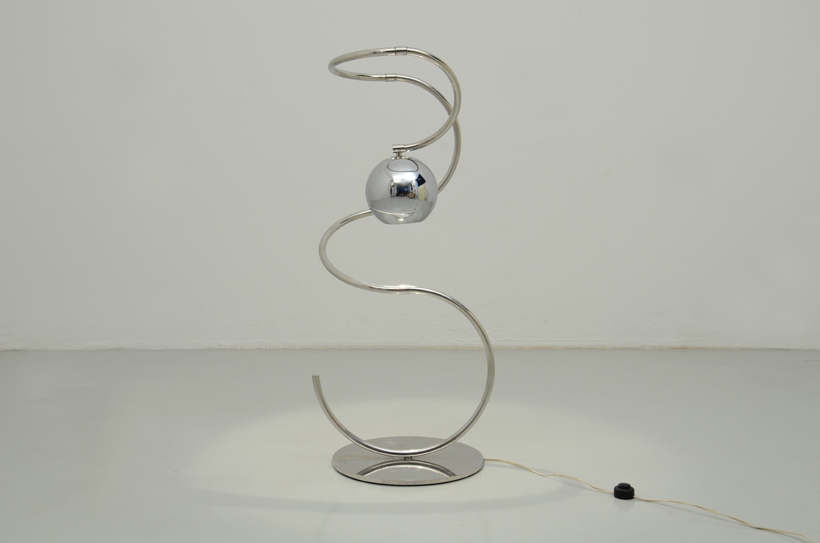 Adjustable floor and table lamp adjusted in any position, Italy 1960's.