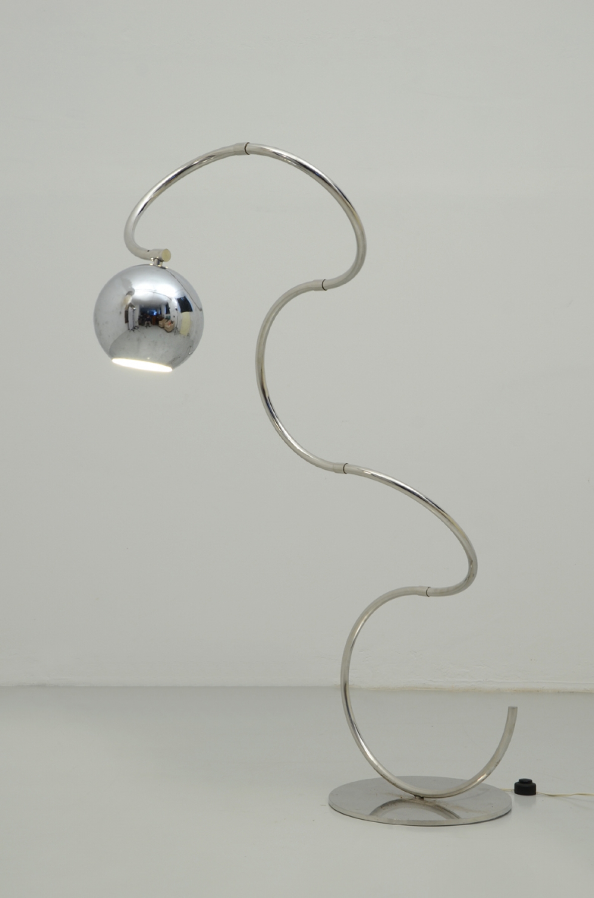 Adjustable floor and table lamp adjusted in any position, Italy 1960's.