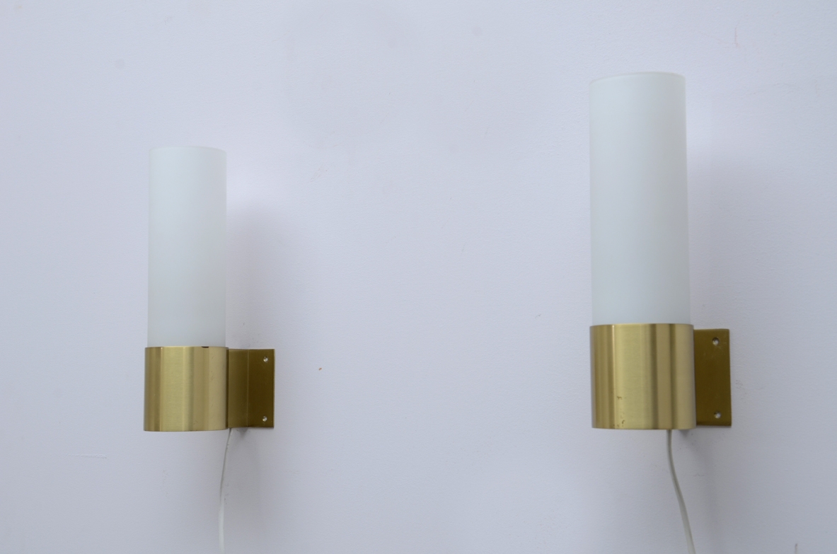 Mid century wall light original danish lamps Milan