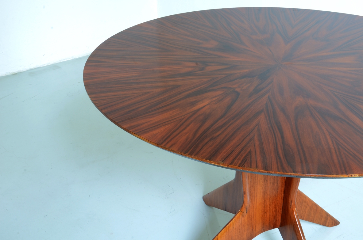Round vintage Italian table
