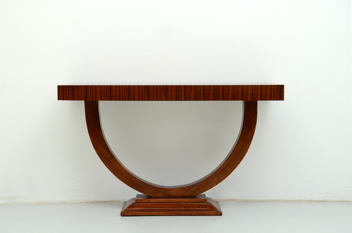 Console Art Deco vintage arredamento negozio Milano