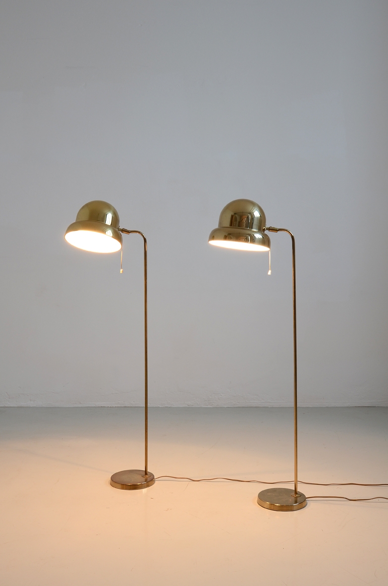1960's Pair of floor lamp by Bergboms