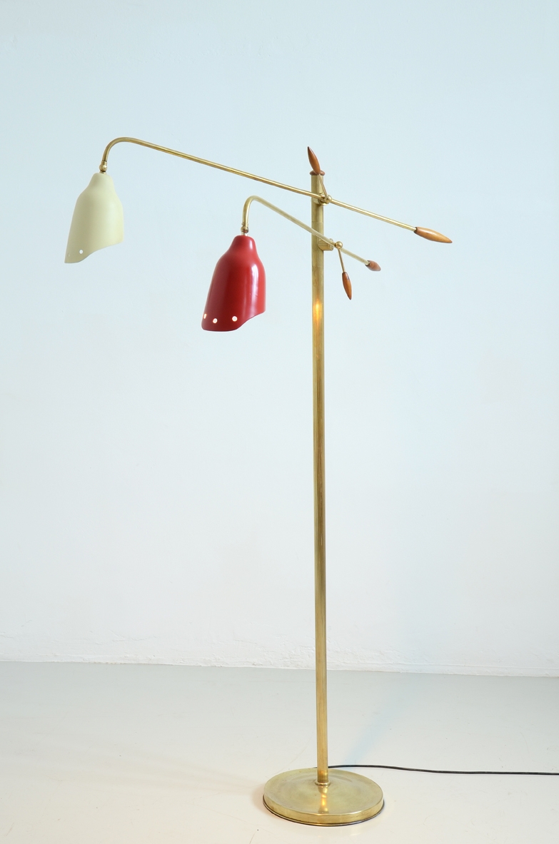 Original floor lamp, Italy 1950's.