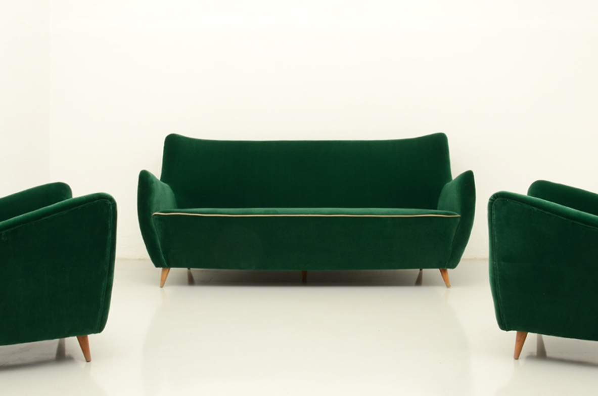 vintage armchairs, vintage furniture, mid century seating, interior design milan