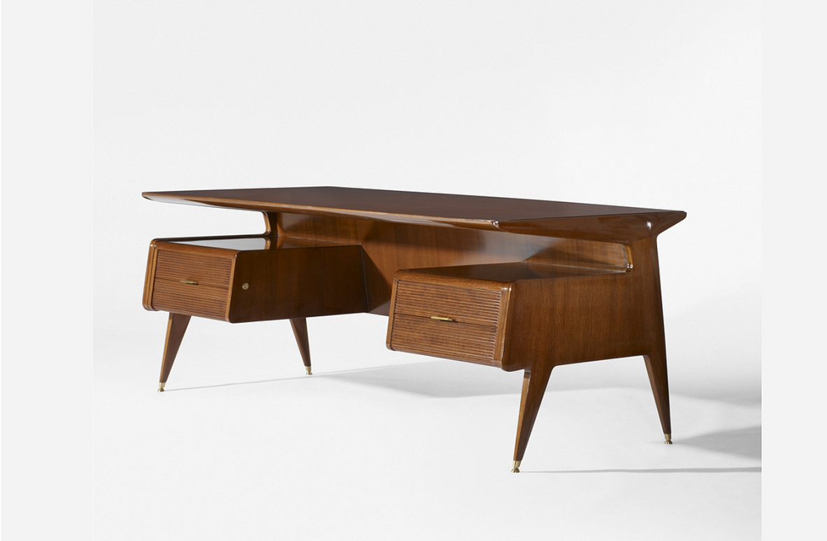 Guglielmo Ulrich, splendida scrivania da centroProduzione Arredamenti Casa 1950ca.