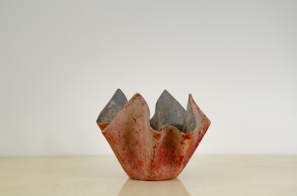Modello/Prova d' Artista per vaso a fazzoletto, Fontana Arte, 1930ca.