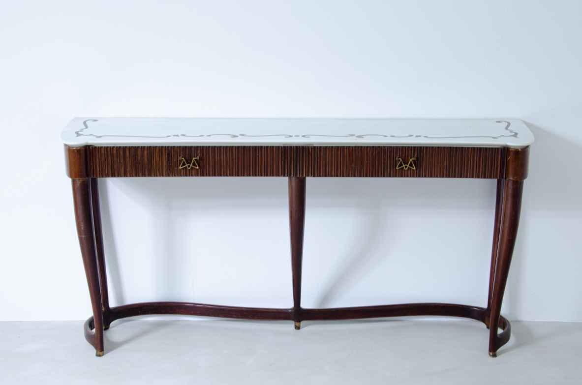 Osvaldo Borsani, console modello 7103, Prod. ABV per casa Schuela, 1949.