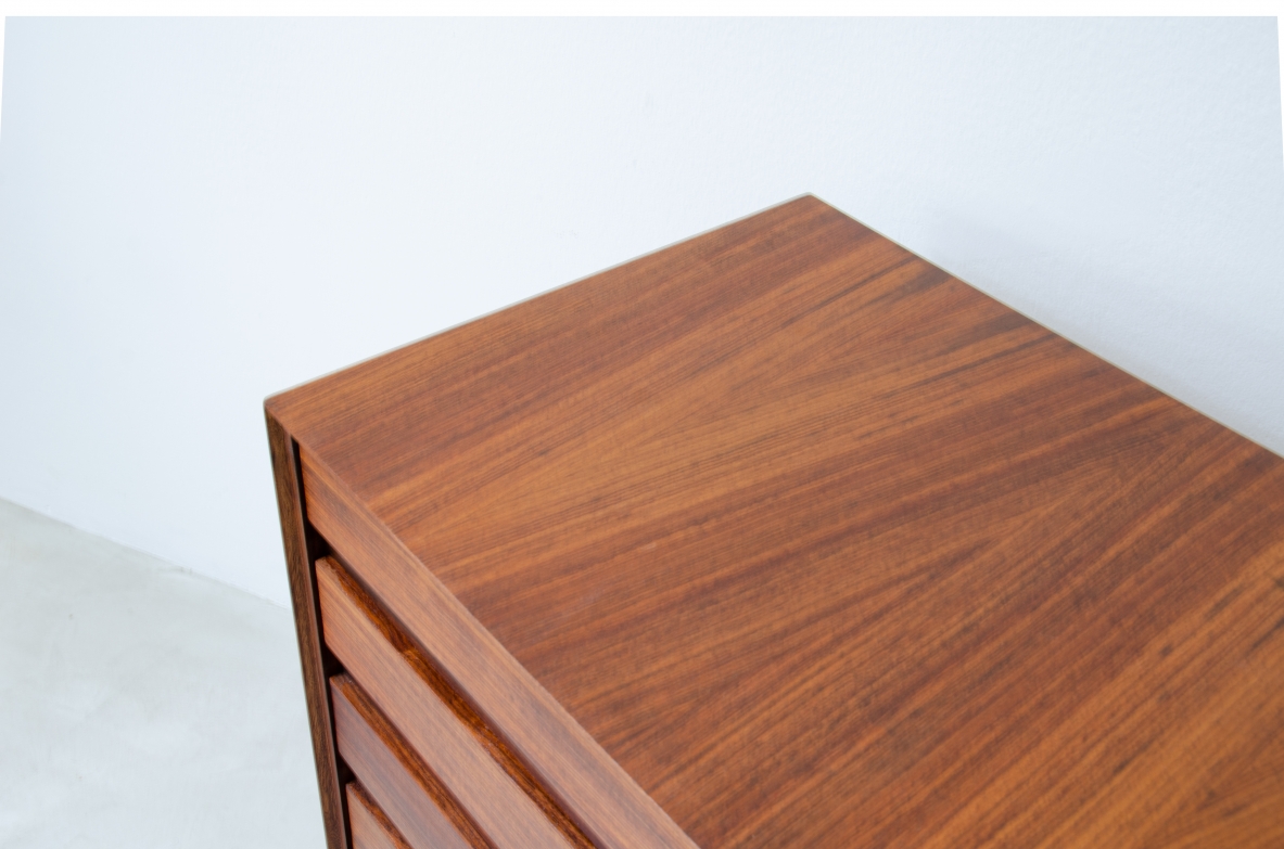 Vittorio Dassi. Large rosewood cabinet. Italy, Turin, 1960's
