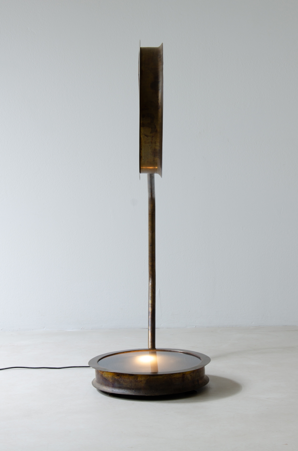 Vincenzo De Cotiis. Floor lamp mod. After Glow T. Prototype, Italy, 1998