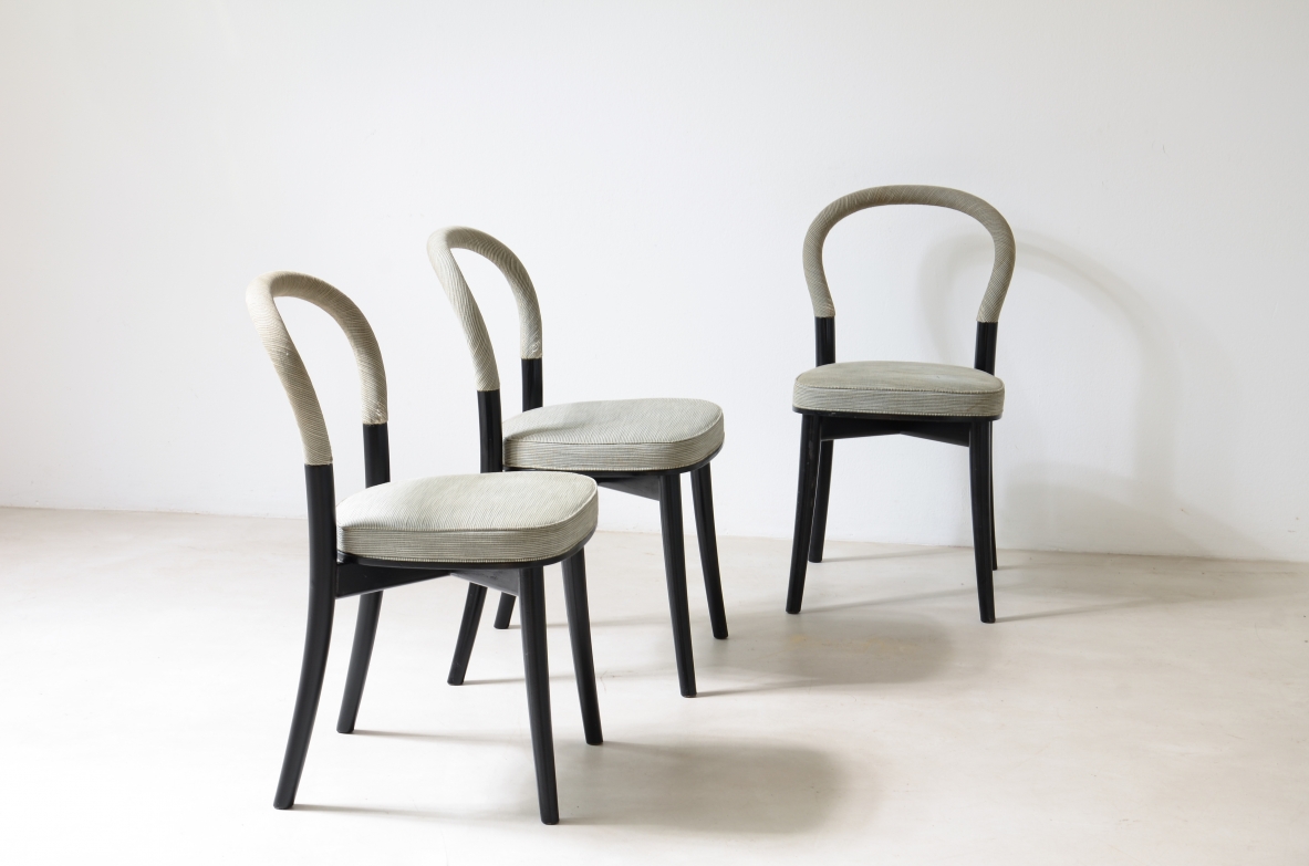 Erik Gunnar Asplund  Elegante set di 8 Cassina