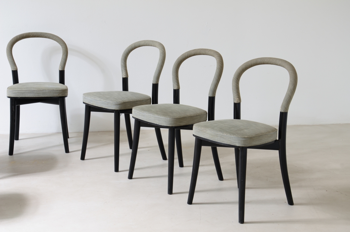 Erik Gunnar Asplund  Elegante set di 8 Cassina