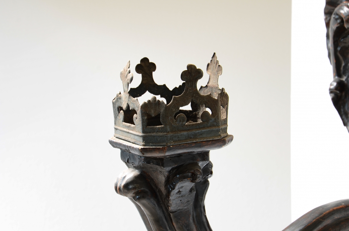 splendid Venetian palace torch holders, Rococco 1730-1750.
