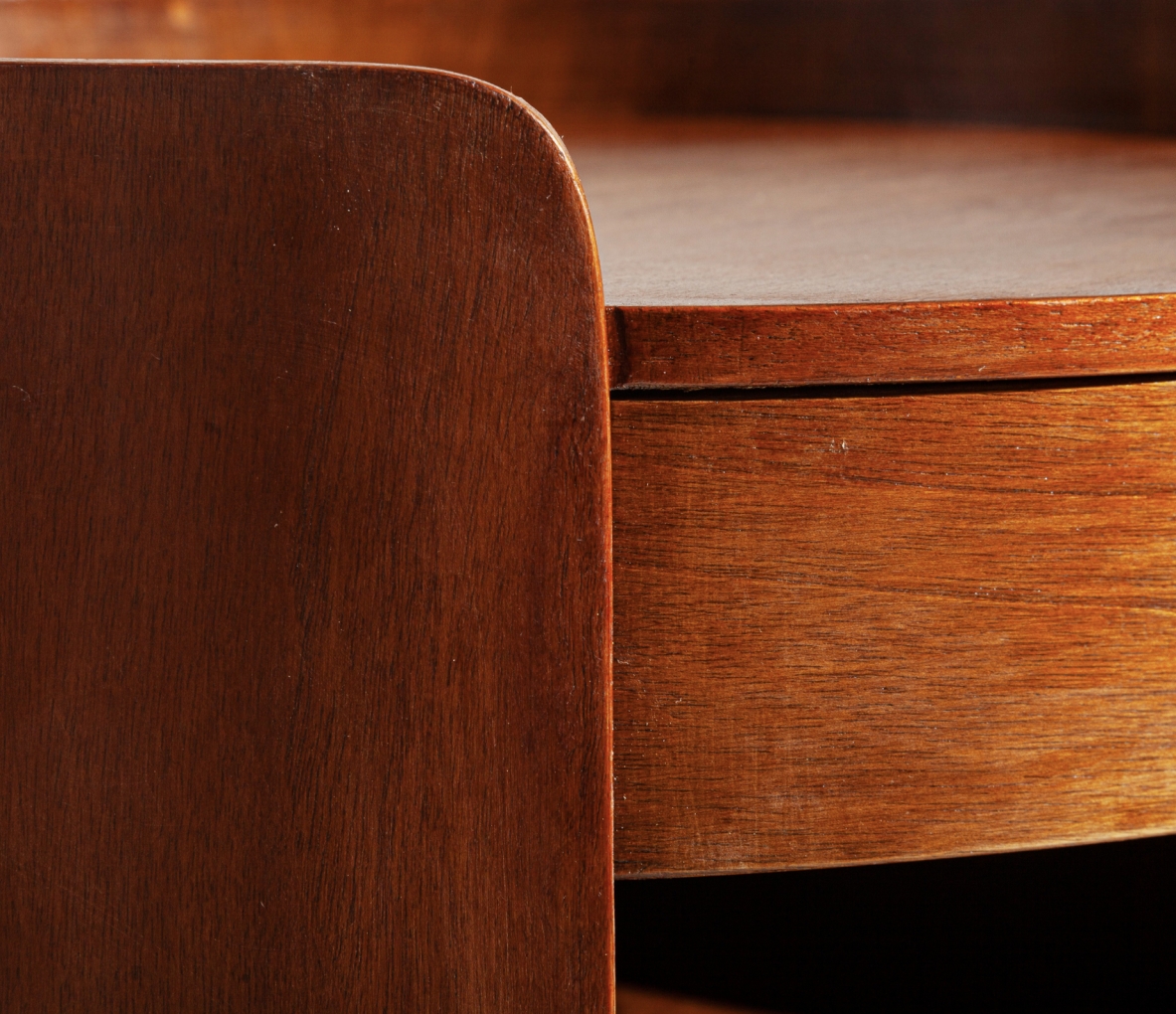 Luigi Caccia Dominioni, side table with four shelves and one drawer, Azucena manufacture, 1962.
