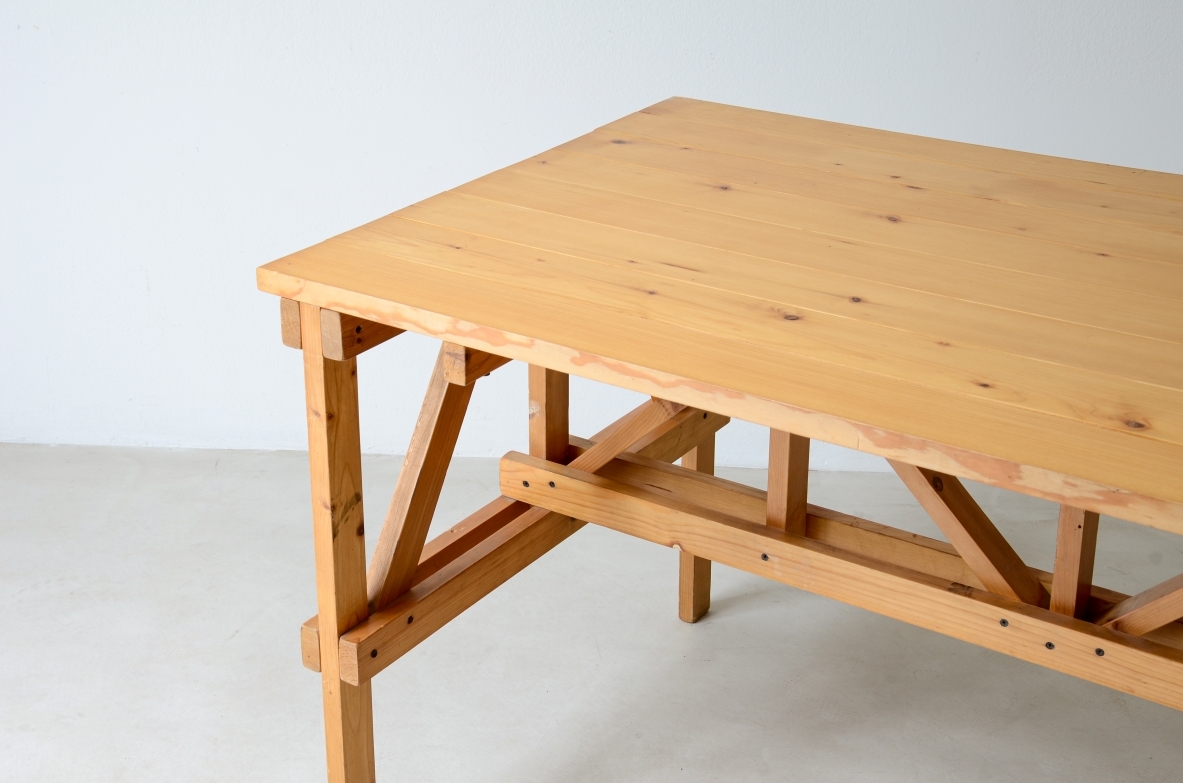 Enzo Mari Table model “Effe”  Manufactured by Simon in 1974.