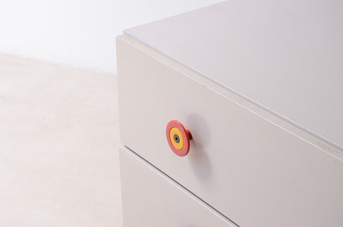 Ettore Sottsass for Poltronova, 1960's chest of drawers in painted wood.