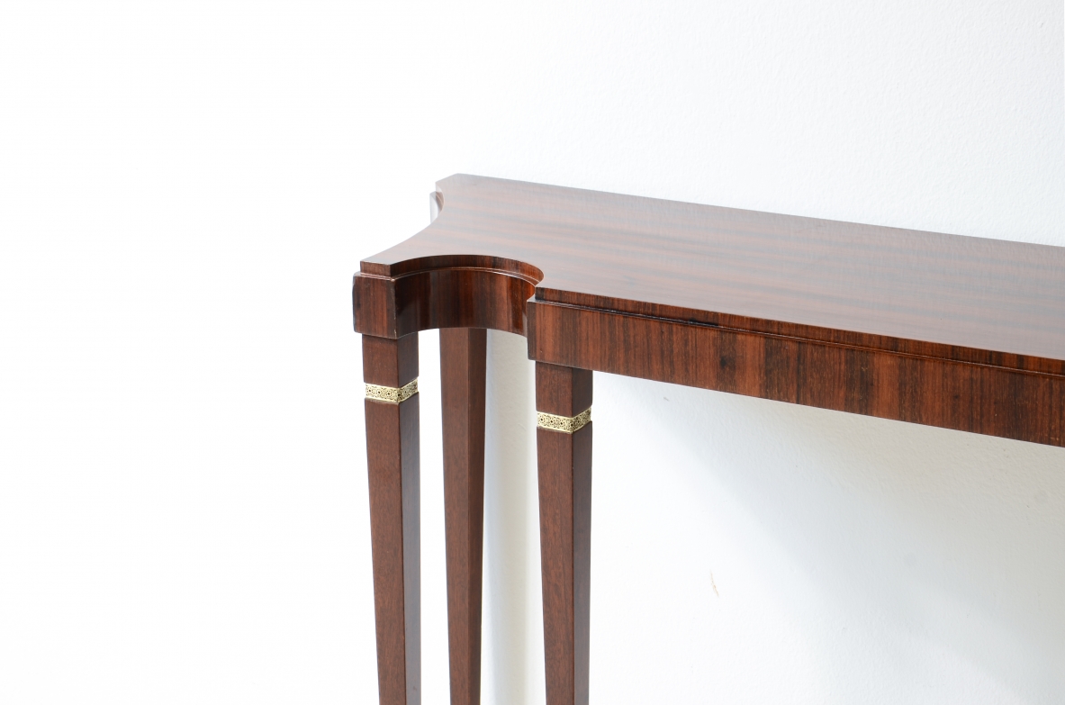 Paolo-Buffa-Extraordinary-Canaletto-walnut-console-table-Serafino-Arrighi-Manufactory-Italy-ca-1950