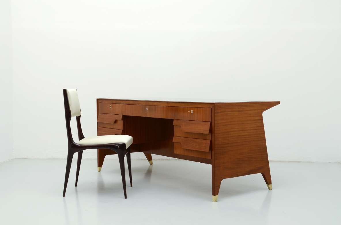 Gio Ponti, importante scrivania anni 1952.