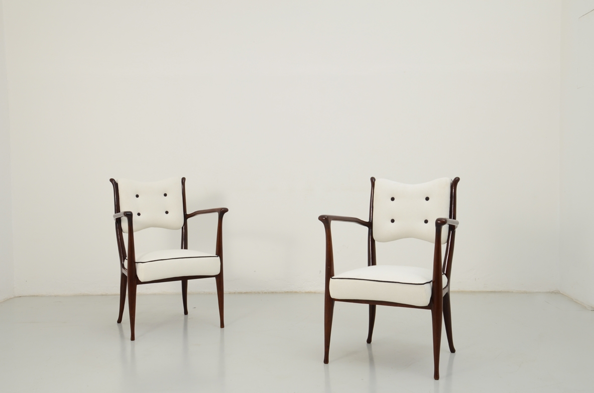 Carlo De Carli poltrone vintage Milano