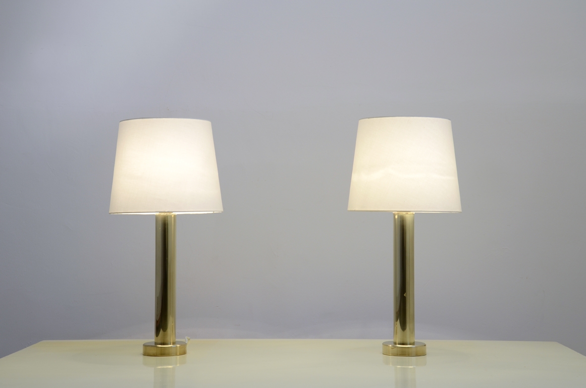 Vintage brass 1960's table lamp