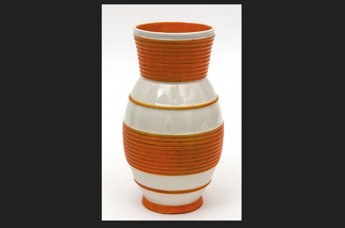Vaso in ceramica anni 1950