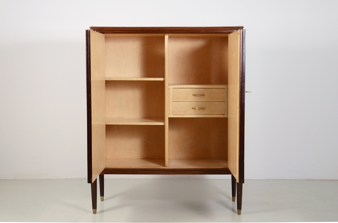 Osvaldo Borsani for Arredamenti Borsani & C.Varedo, 1950s cabinet in rosewood.