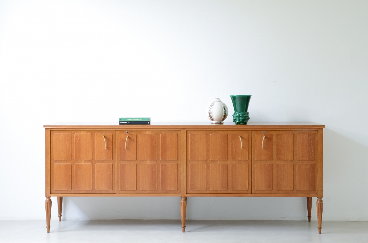 credenza anni 50 legno chiaro